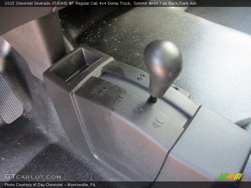 Controls of 2015 Silverado 3500HD WT Regular Cab 4x4 Dump Truck