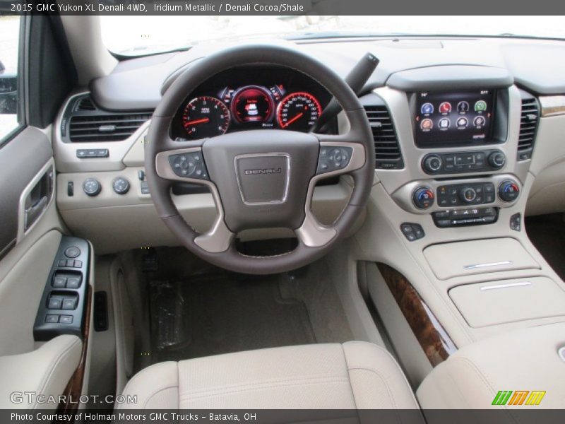 Iridium Metallic / Denali Cocoa/Shale 2015 GMC Yukon XL Denali 4WD