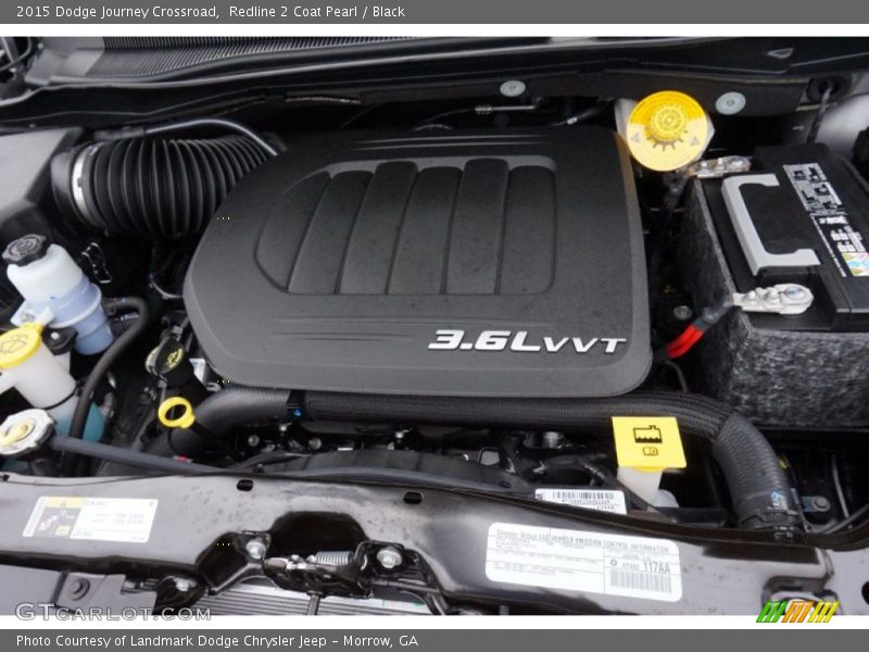 Redline 2 Coat Pearl / Black 2015 Dodge Journey Crossroad