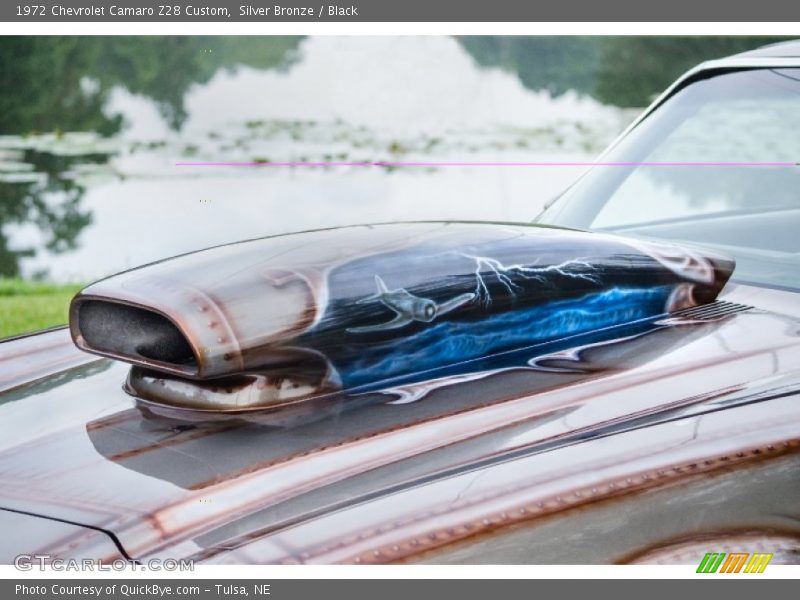 Silver Bronze / Black 1972 Chevrolet Camaro Z28 Custom
