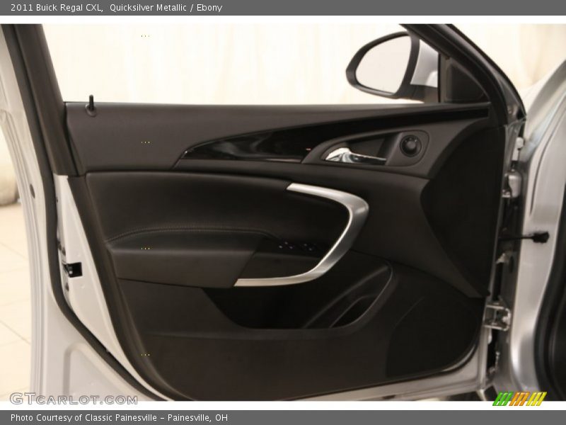 Quicksilver Metallic / Ebony 2011 Buick Regal CXL