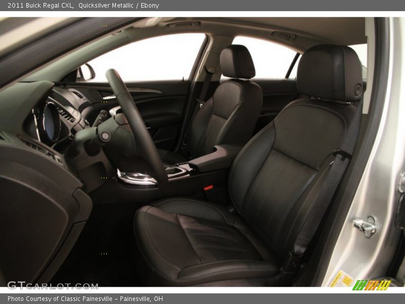 Quicksilver Metallic / Ebony 2011 Buick Regal CXL