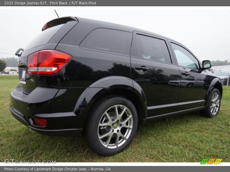 Pitch Black / R/T Black/Red 2015 Dodge Journey R/T
