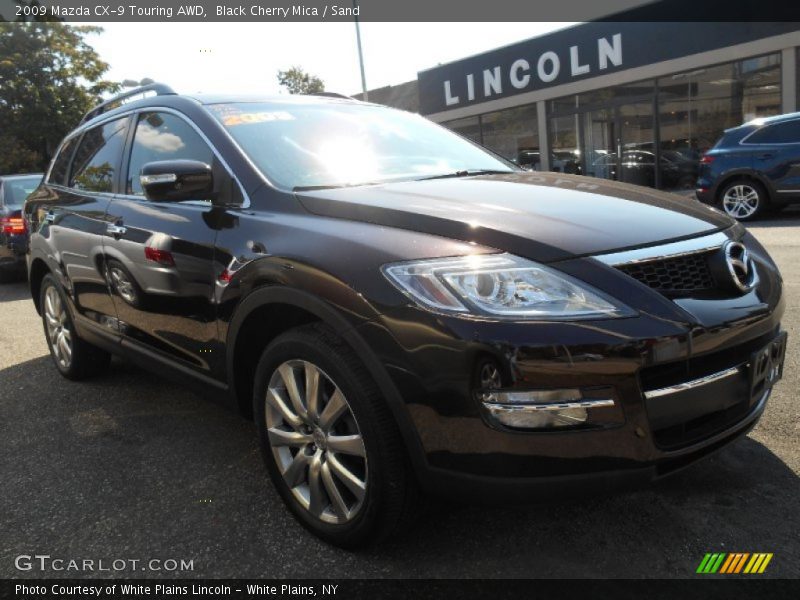 Black Cherry Mica / Sand 2009 Mazda CX-9 Touring AWD