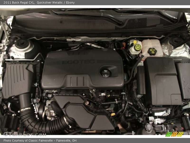 Quicksilver Metallic / Ebony 2011 Buick Regal CXL