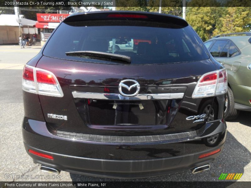 Black Cherry Mica / Sand 2009 Mazda CX-9 Touring AWD