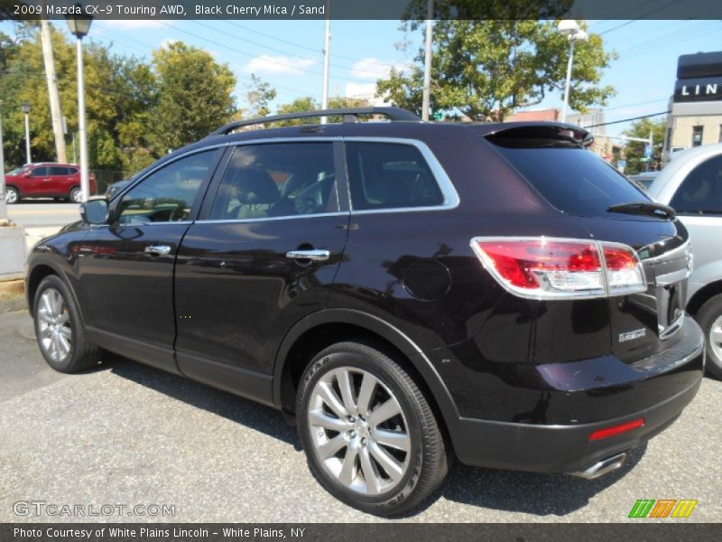 Black Cherry Mica / Sand 2009 Mazda CX-9 Touring AWD