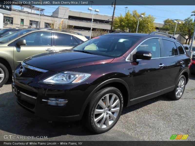 Black Cherry Mica / Sand 2009 Mazda CX-9 Touring AWD