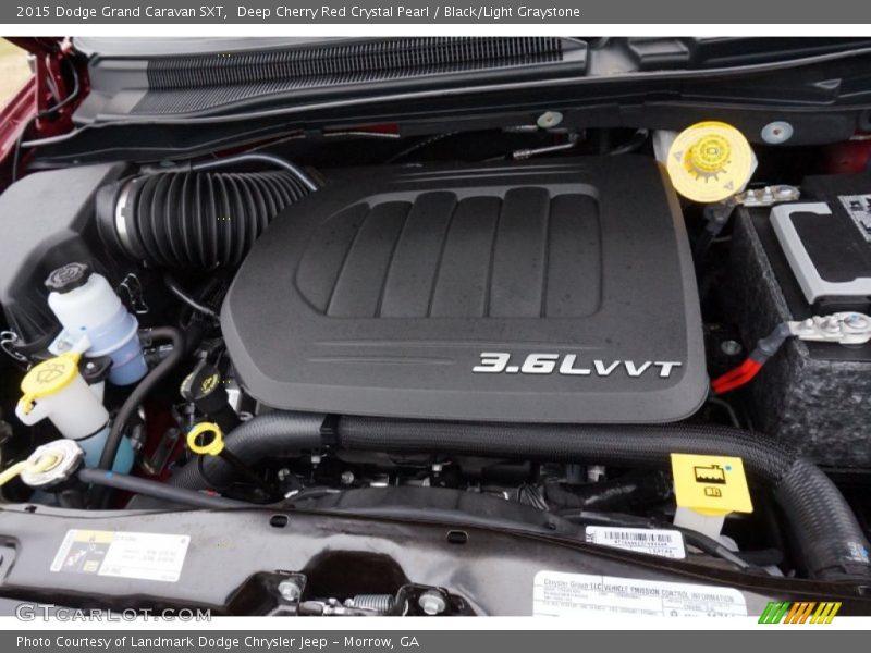  2015 Grand Caravan SXT Engine - 3.6 Liter DOHC 24-Valve VVT V6