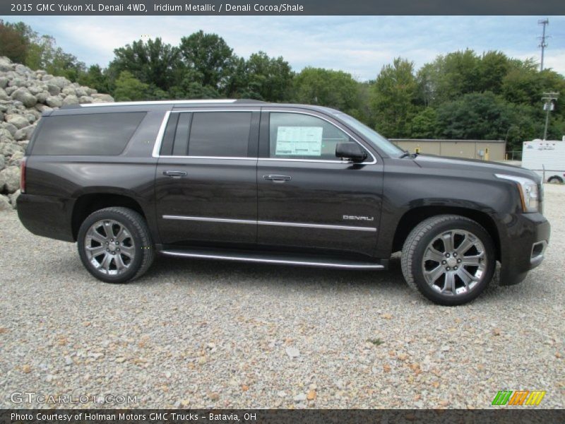 Iridium Metallic / Denali Cocoa/Shale 2015 GMC Yukon XL Denali 4WD