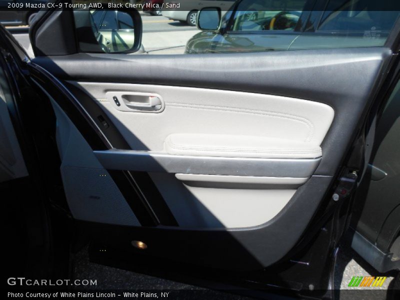Black Cherry Mica / Sand 2009 Mazda CX-9 Touring AWD