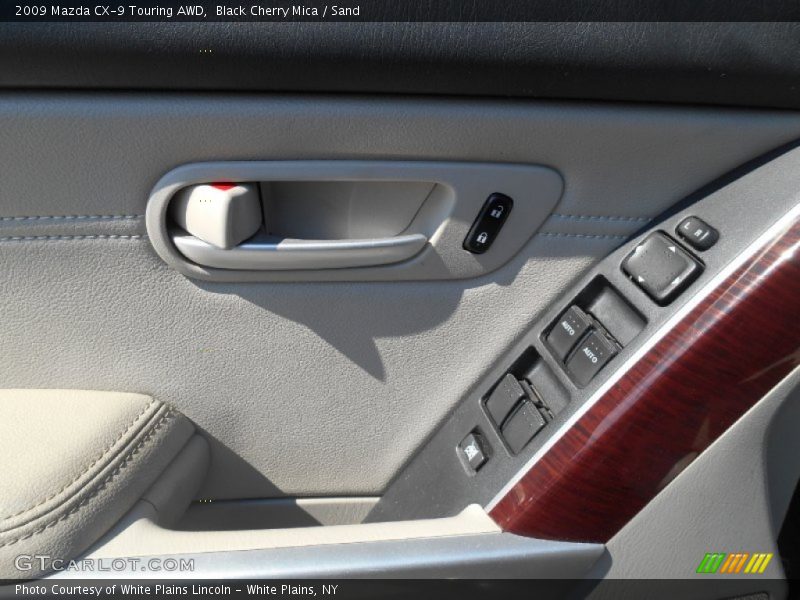 Black Cherry Mica / Sand 2009 Mazda CX-9 Touring AWD