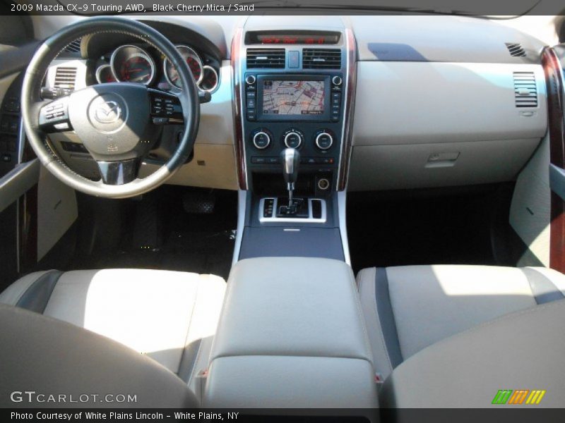 Black Cherry Mica / Sand 2009 Mazda CX-9 Touring AWD