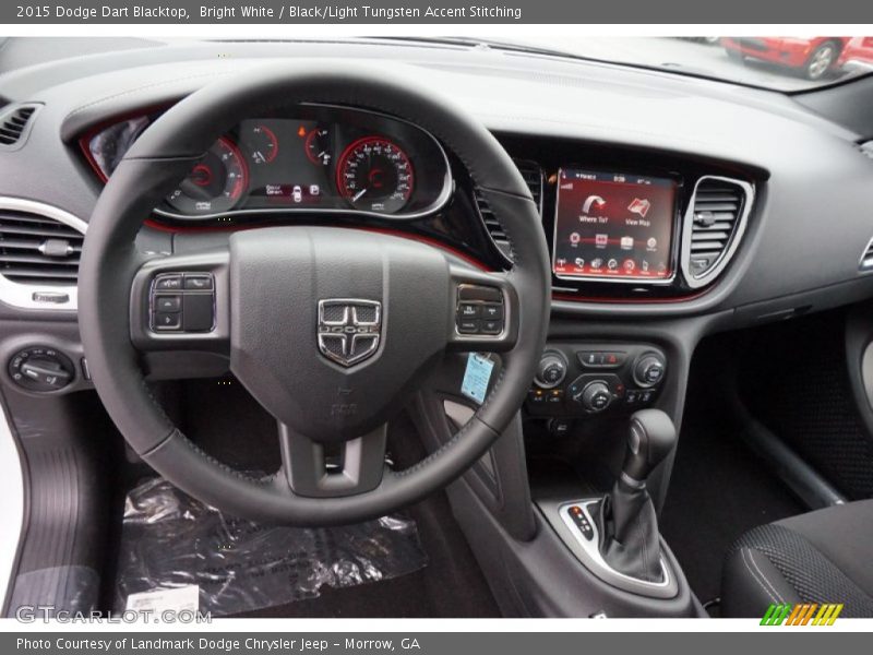 Dashboard of 2015 Dart Blacktop