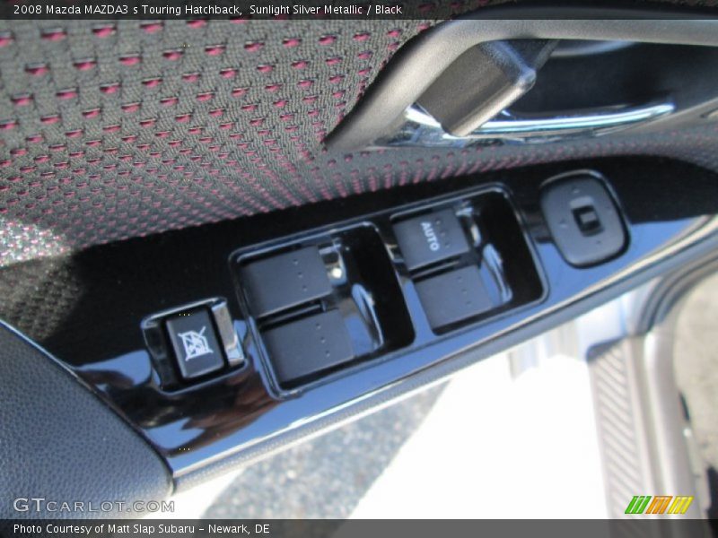 Sunlight Silver Metallic / Black 2008 Mazda MAZDA3 s Touring Hatchback