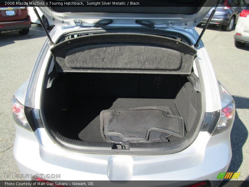 Sunlight Silver Metallic / Black 2008 Mazda MAZDA3 s Touring Hatchback