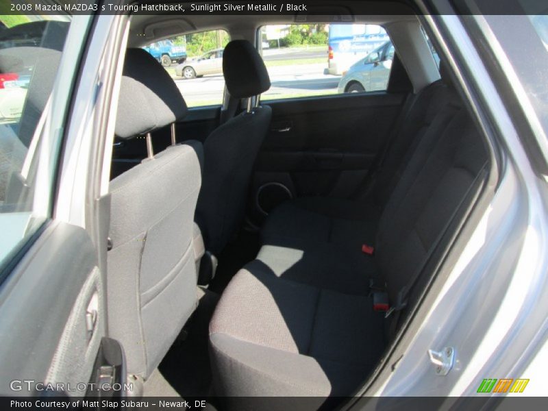 Sunlight Silver Metallic / Black 2008 Mazda MAZDA3 s Touring Hatchback