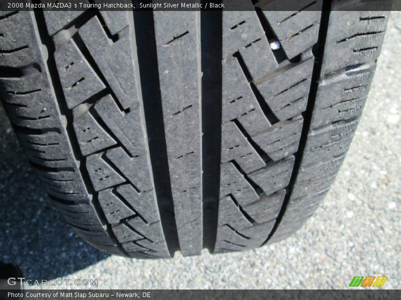 Sunlight Silver Metallic / Black 2008 Mazda MAZDA3 s Touring Hatchback
