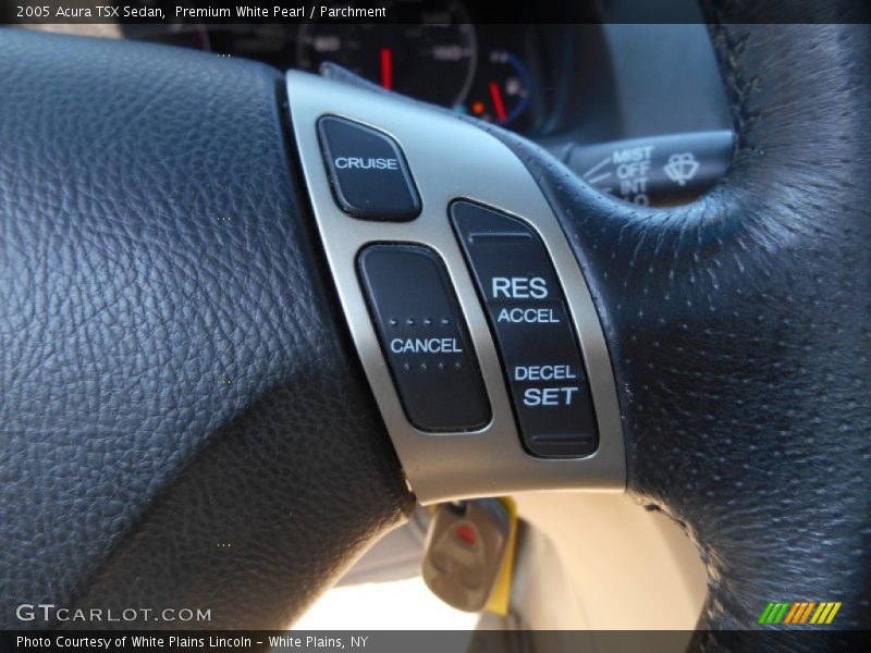 Premium White Pearl / Parchment 2005 Acura TSX Sedan