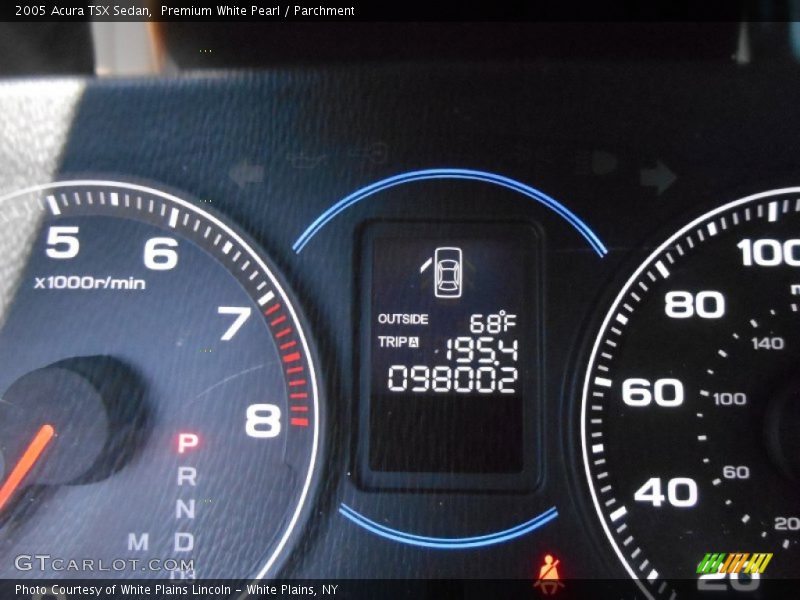 Premium White Pearl / Parchment 2005 Acura TSX Sedan