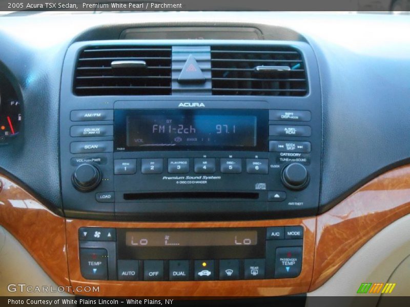 Premium White Pearl / Parchment 2005 Acura TSX Sedan