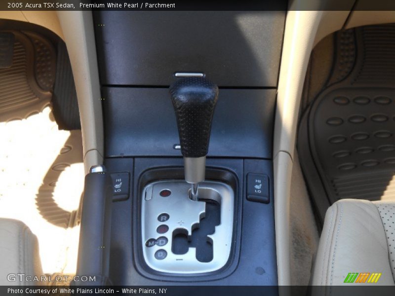 Premium White Pearl / Parchment 2005 Acura TSX Sedan