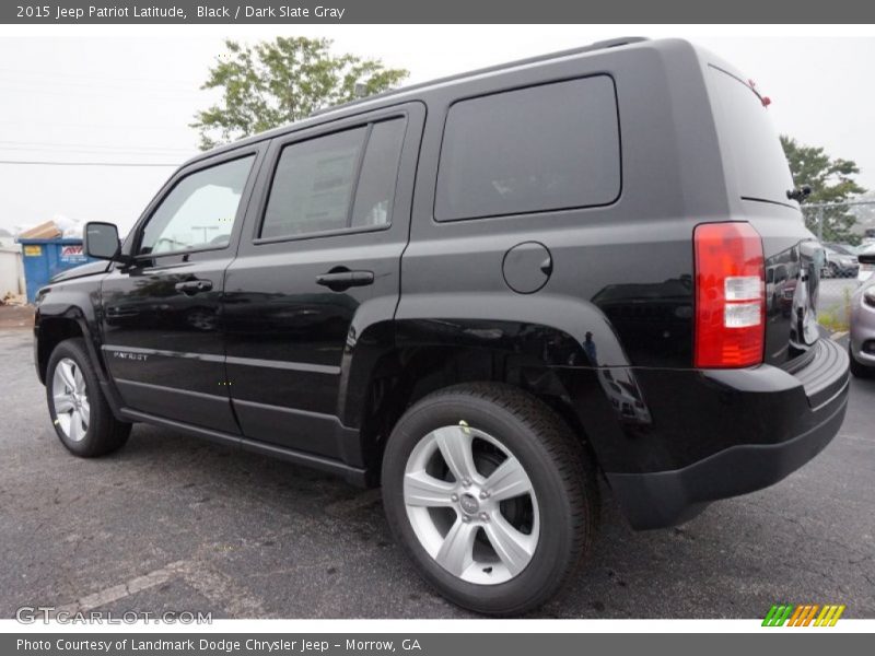 Black / Dark Slate Gray 2015 Jeep Patriot Latitude