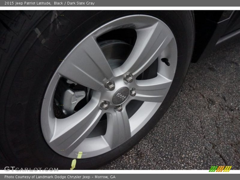 Black / Dark Slate Gray 2015 Jeep Patriot Latitude