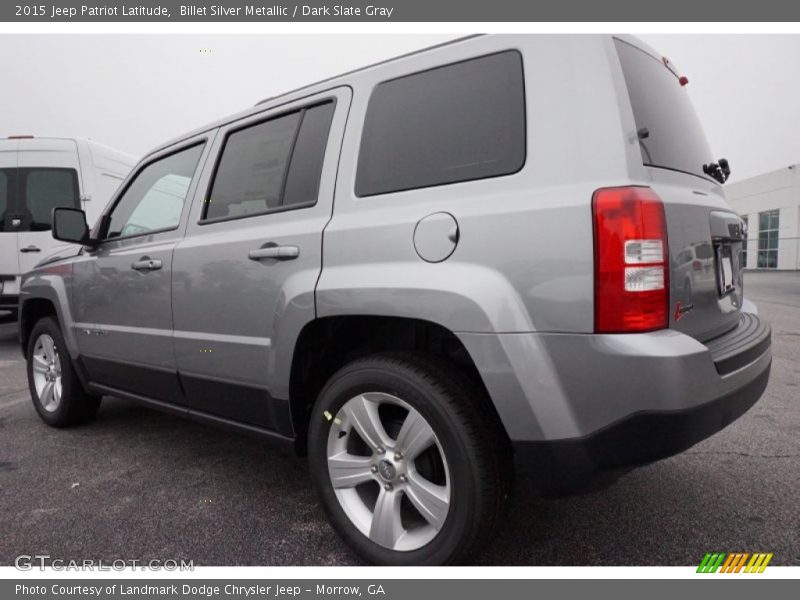 Billet Silver Metallic / Dark Slate Gray 2015 Jeep Patriot Latitude