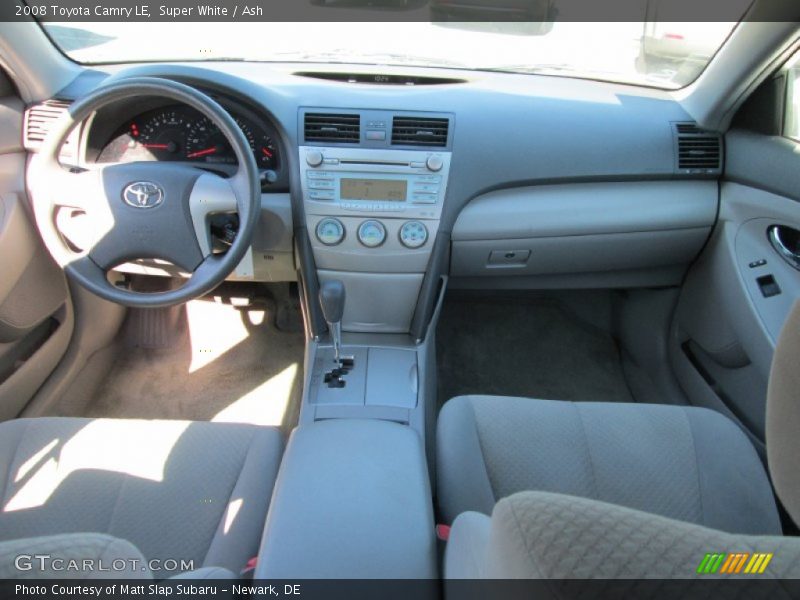 Super White / Ash 2008 Toyota Camry LE