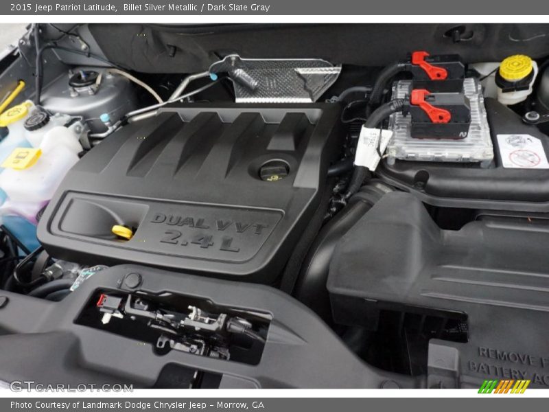 Billet Silver Metallic / Dark Slate Gray 2015 Jeep Patriot Latitude