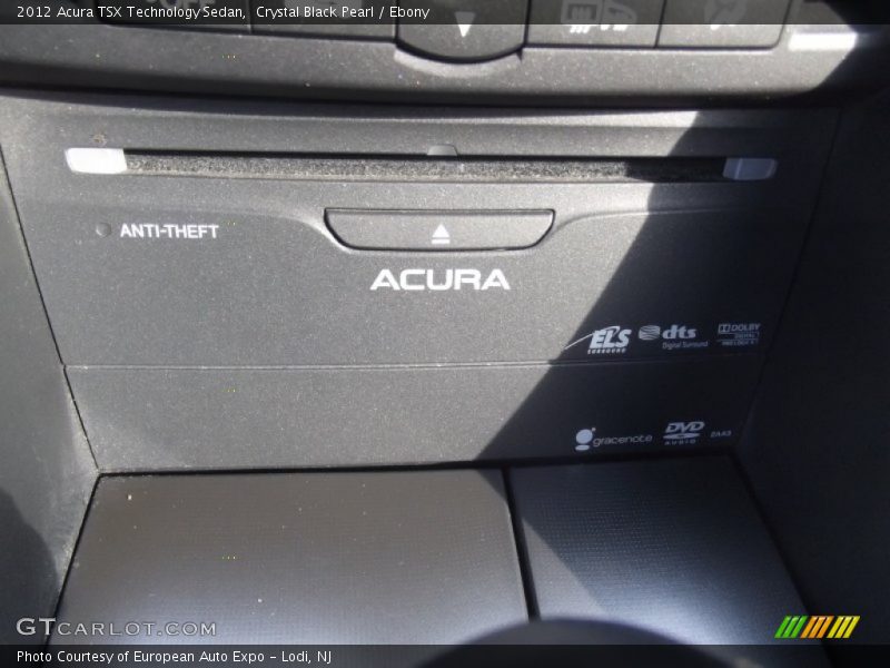 Crystal Black Pearl / Ebony 2012 Acura TSX Technology Sedan