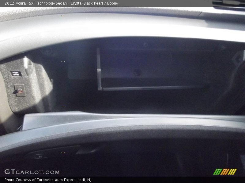 Crystal Black Pearl / Ebony 2012 Acura TSX Technology Sedan