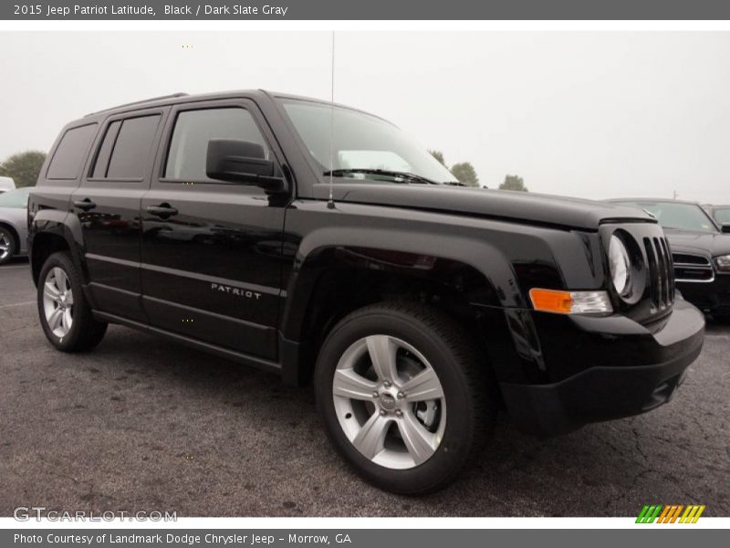 Black / Dark Slate Gray 2015 Jeep Patriot Latitude