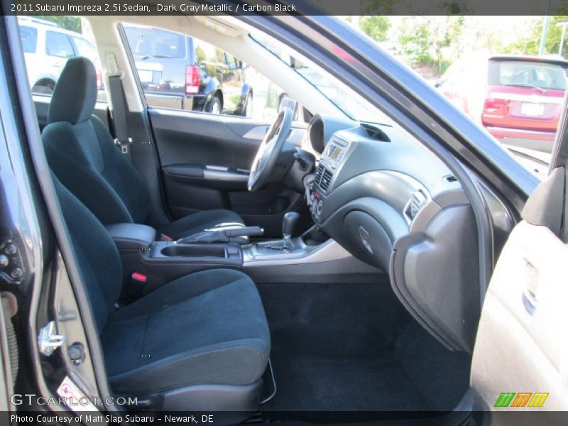 Dark Gray Metallic / Carbon Black 2011 Subaru Impreza 2.5i Sedan