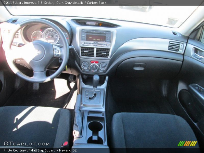 Dark Gray Metallic / Carbon Black 2011 Subaru Impreza 2.5i Sedan