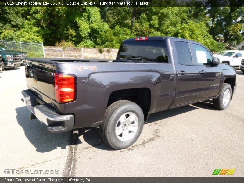 Tungsten Metallic / Jet Black 2015 Chevrolet Silverado 1500 LT Double Cab 4x4