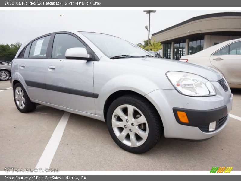 Silver Metallic / Gray 2008 Kia Rio Rio5 SX Hatchback