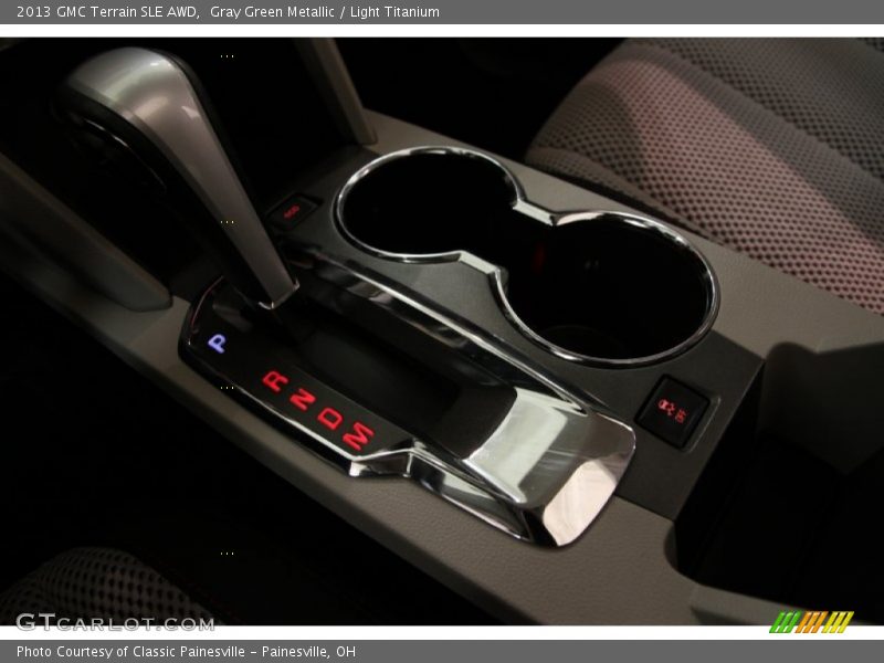 Gray Green Metallic / Light Titanium 2013 GMC Terrain SLE AWD