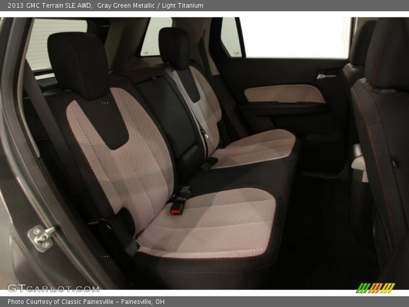 Gray Green Metallic / Light Titanium 2013 GMC Terrain SLE AWD