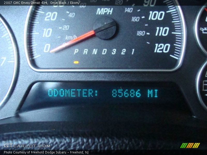 Onyx Black / Ebony 2007 GMC Envoy Denali 4x4