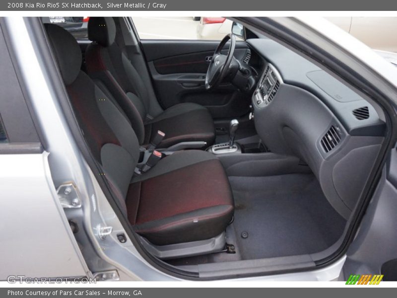 Silver Metallic / Gray 2008 Kia Rio Rio5 SX Hatchback