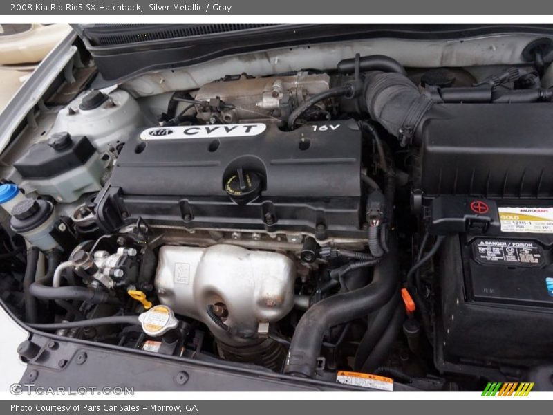 Silver Metallic / Gray 2008 Kia Rio Rio5 SX Hatchback