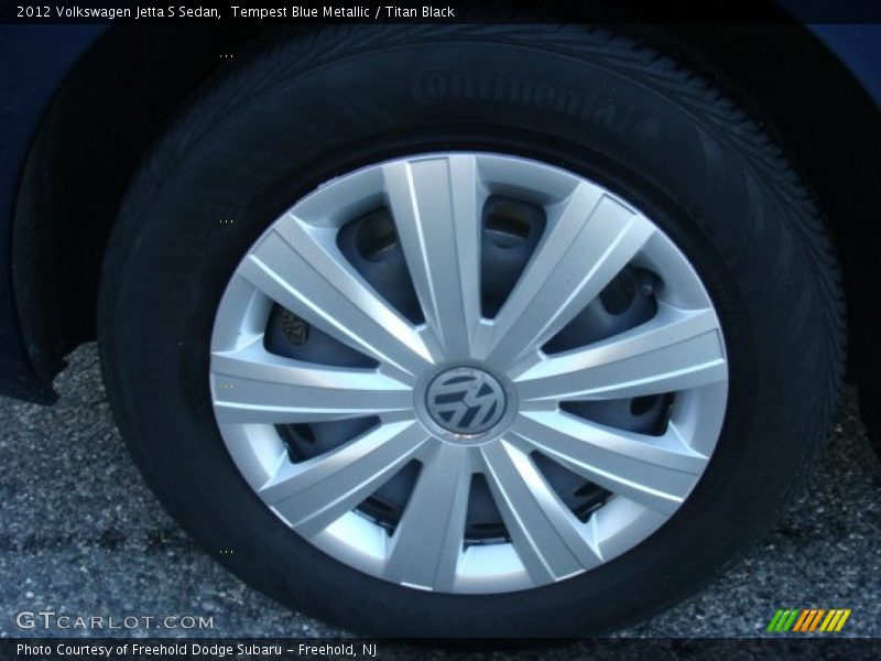 Tempest Blue Metallic / Titan Black 2012 Volkswagen Jetta S Sedan