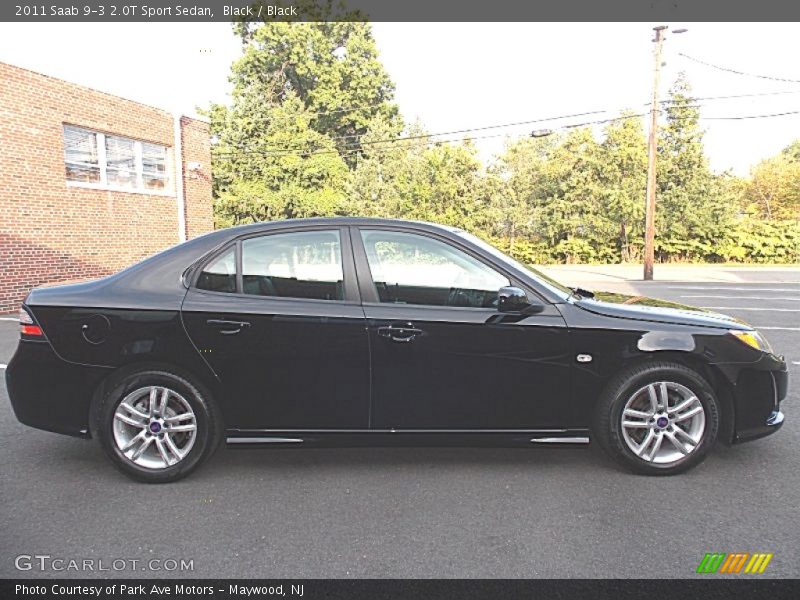 Black / Black 2011 Saab 9-3 2.0T Sport Sedan