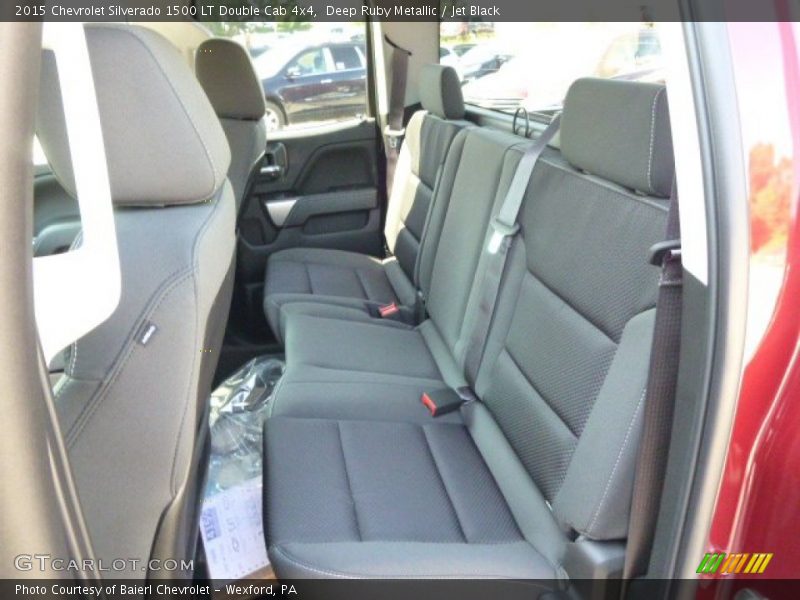 Rear Seat of 2015 Silverado 1500 LT Double Cab 4x4