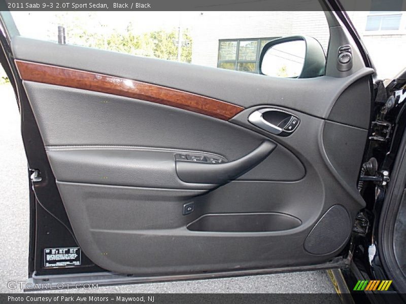 Black / Black 2011 Saab 9-3 2.0T Sport Sedan
