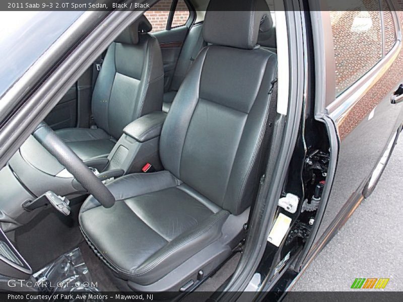 Black / Black 2011 Saab 9-3 2.0T Sport Sedan