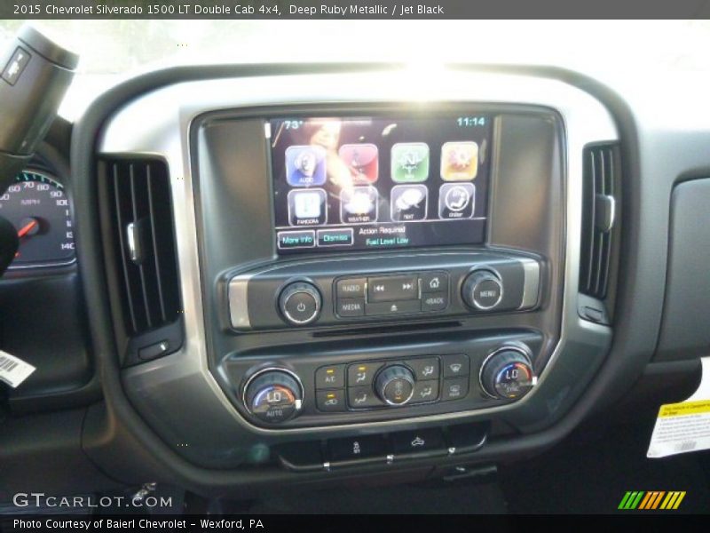 Controls of 2015 Silverado 1500 LT Double Cab 4x4