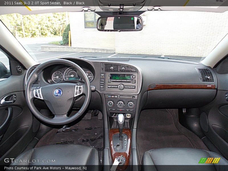 Black / Black 2011 Saab 9-3 2.0T Sport Sedan